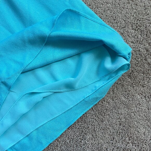 Lilly Pulitzer IBIZA BLUE JANE SHIFT DRESS Gold Braid Nehru Sleeveless Dress Sz6 - Picture 9 of 12